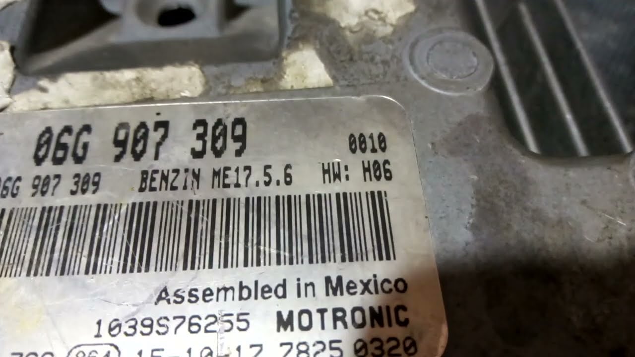 Respaldar ME17 5 6 VW con KTAG Plugin 780