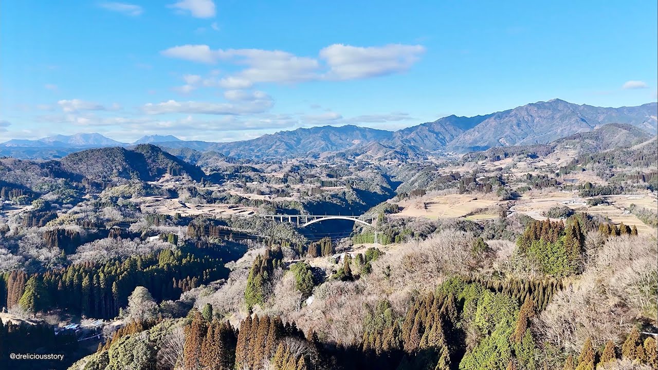 Takachiho 高千穂町 View from Mountain DR.ONE FLY AROUND DRONE REVIEW @ Takachiho Nishiusuki Miyazaki 🇯🇵