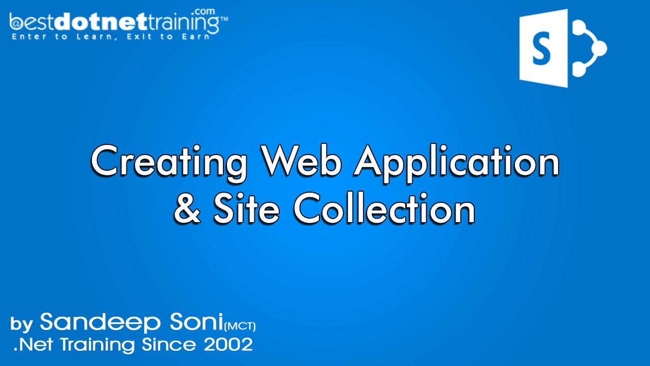 Part 3 - Creating Web Application - SharePoint 2013 Tutorial