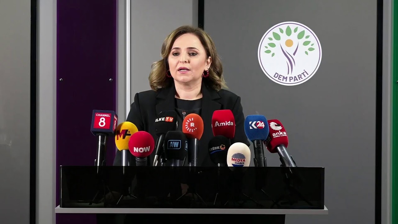 Parti Sözcümüz Ayşegül Doğan açıklama yapıyor