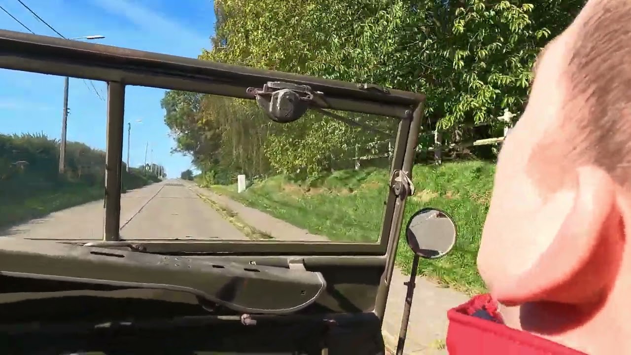 Embarque avec moi en Jeep Willys de 1942