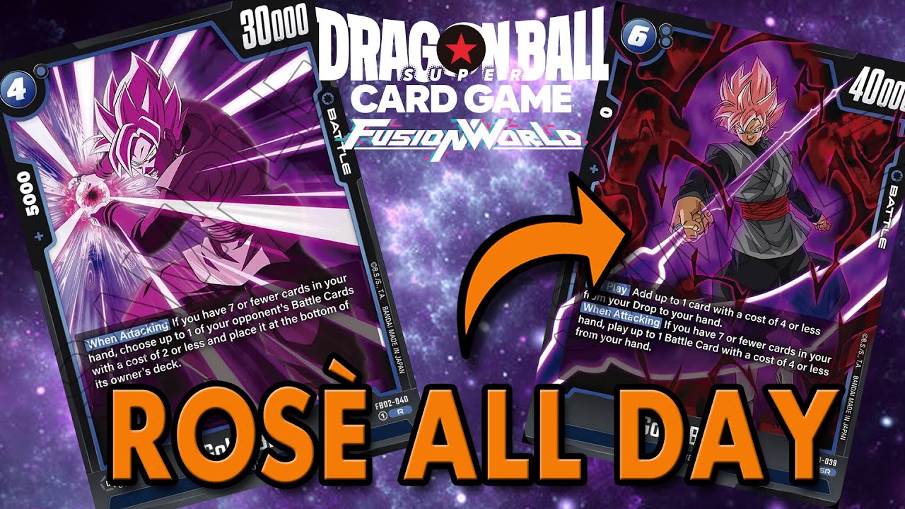 Goku Black v3 Deck Tech & Gameplay | Fusion World - Blazing Aura