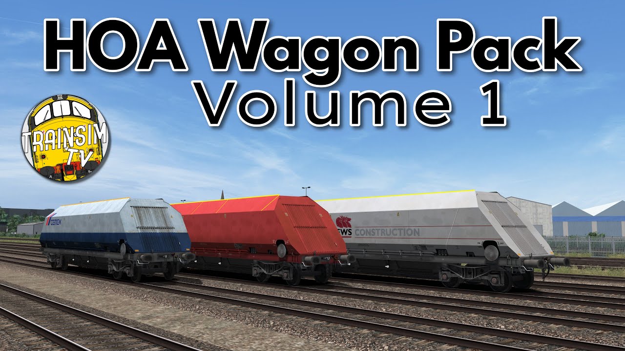 Train Sim Classic: HOA Wagon Pack Volume 1
