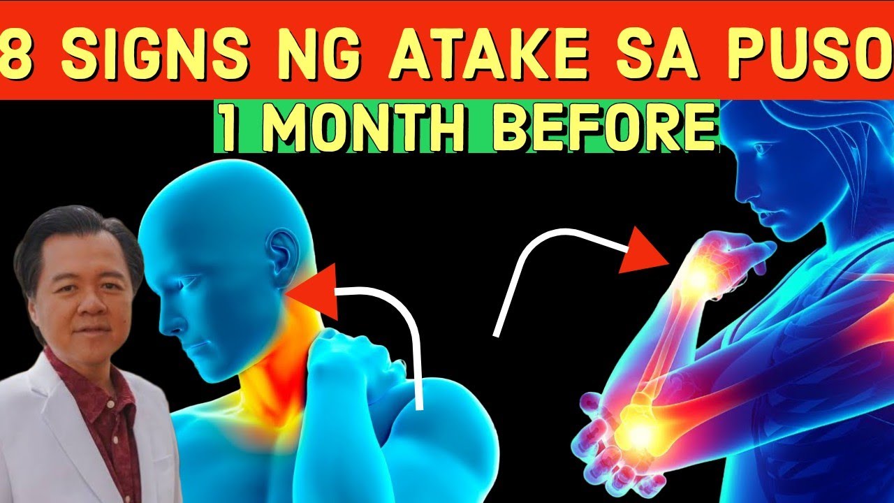 8 Warning  Signs ng Atake sa Puso Bago Ito Mangyari. - By Doc Willie Ong