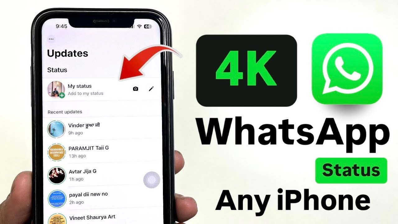 How to Upload High Quality 4K WhatsApp Status on any iPhone (iOS 18)