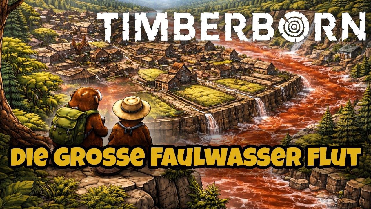 Fast ALLE TOT! 💀 Faulwasser-Katastrophe in - TIMBERBORN - Gameplay - Deutsch - #04