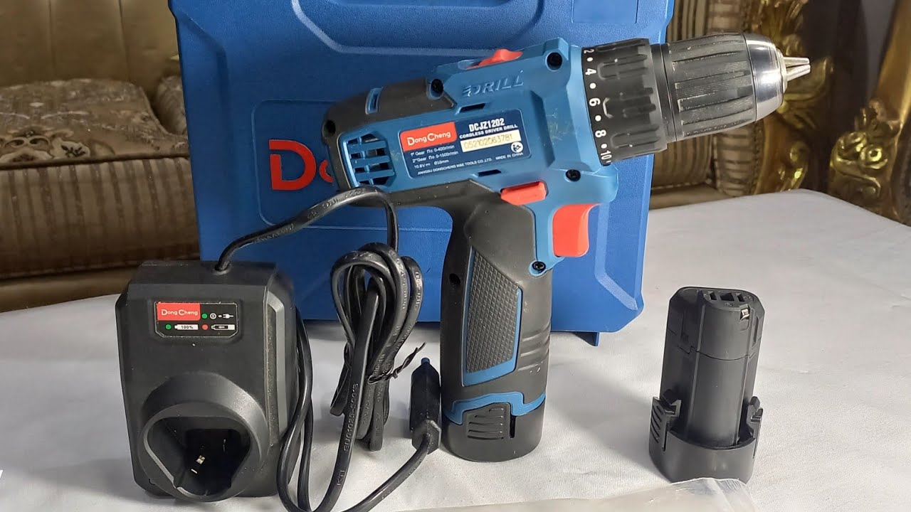 المكونات الداخليه لشنيور دونج شنج 10.8 فولت Dong Cheng Battery DCJZ 1202 E