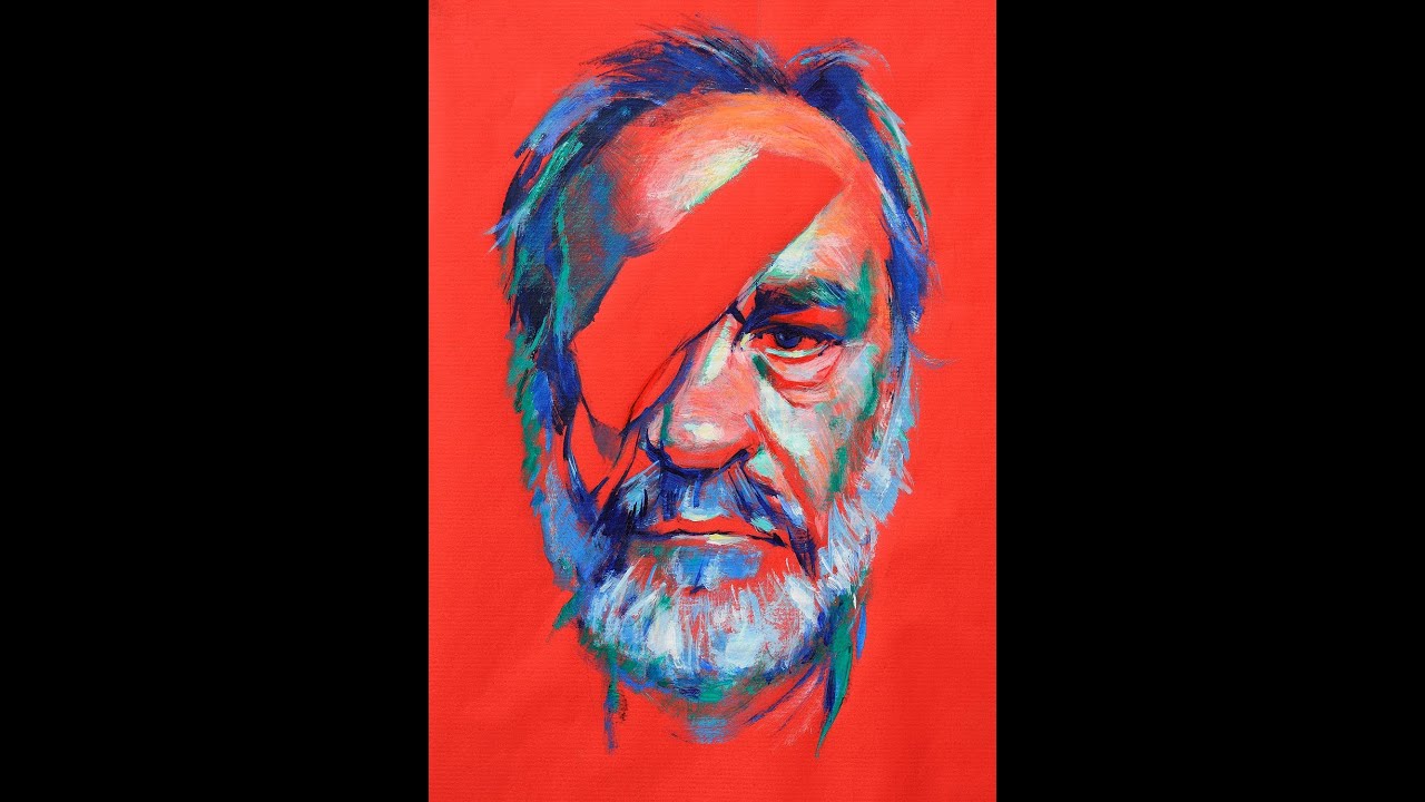 Portrait. Acrylic.