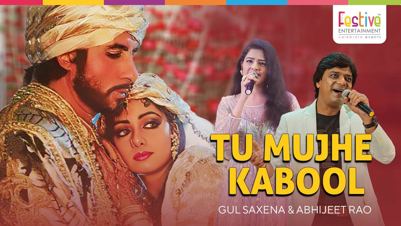 Tu Mujhe Kabool Live | Festive Entertainment | Abhijeet Rao & Gul Saxena | Laxmikant-Pyarelal