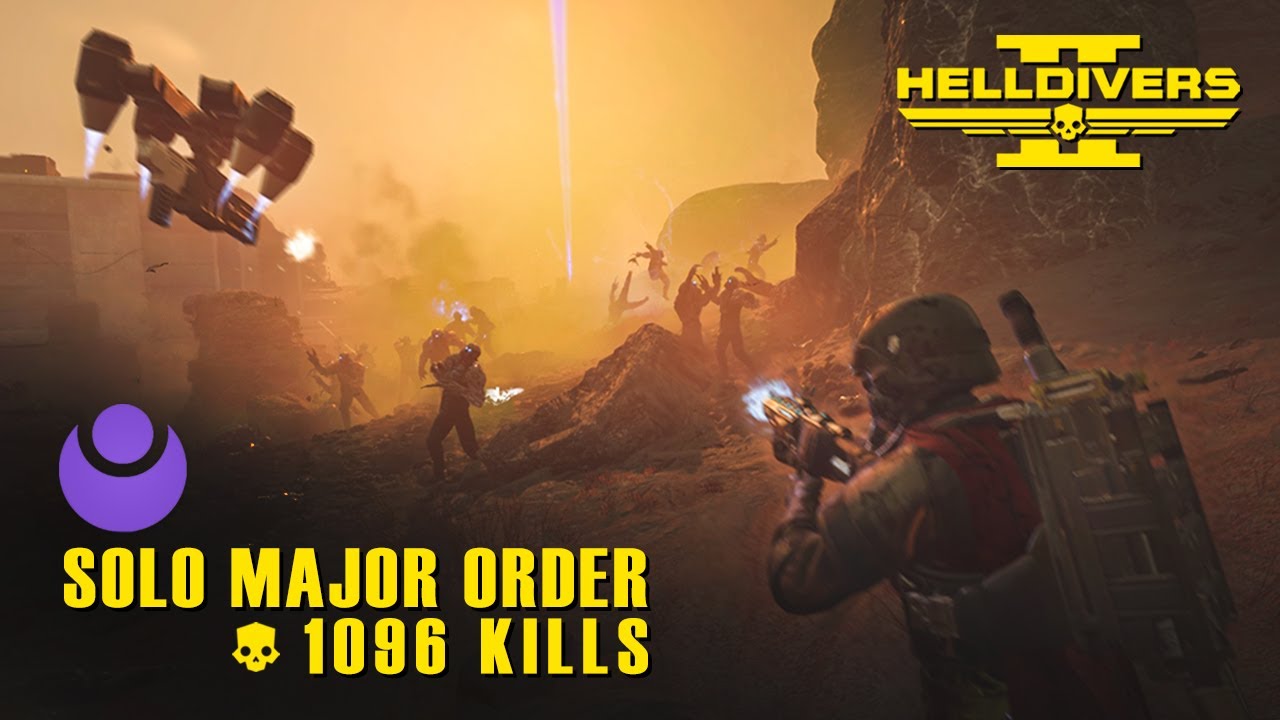 Helldivers 2 – Solo Illuminate Major Order | Myrium | Deathless | Full Clear | Max Difficulty