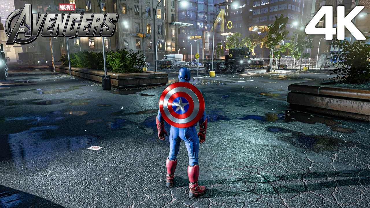 Captain America - Rockets Red Glare | Marvel's Avengers PS5 PRO Gameplay [4K 60fps]