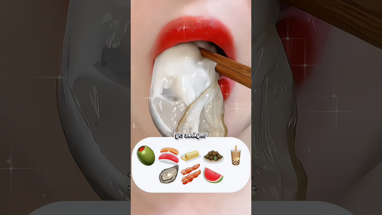 [ASMR]eating by emoji🦪🦪cr:dangbee eating 