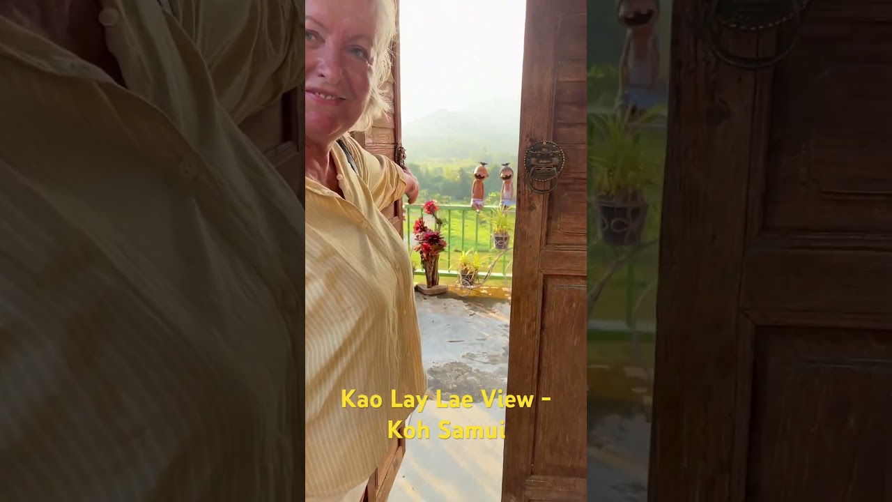 Приятное кафе на о.Самуи с шикарным видом - Nice cafe on Koh Samui with a great view