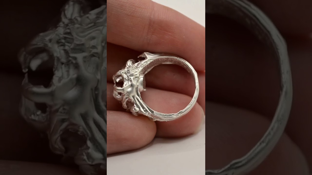 Making a Silver Ring Using The Lost Wax Jewellery Making Technique 