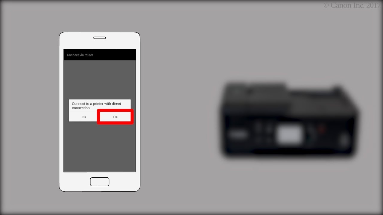 Łączenie ze smartfonem za pomocą bezpośredniego połączenia (Android) (TR7500 series)