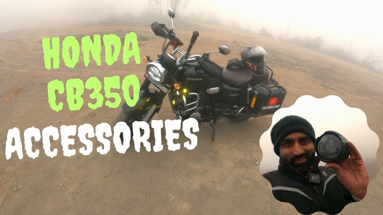 Honda CB350 Accessories Review | Don't Buy Honda's Fog Lights Before Watching This Video