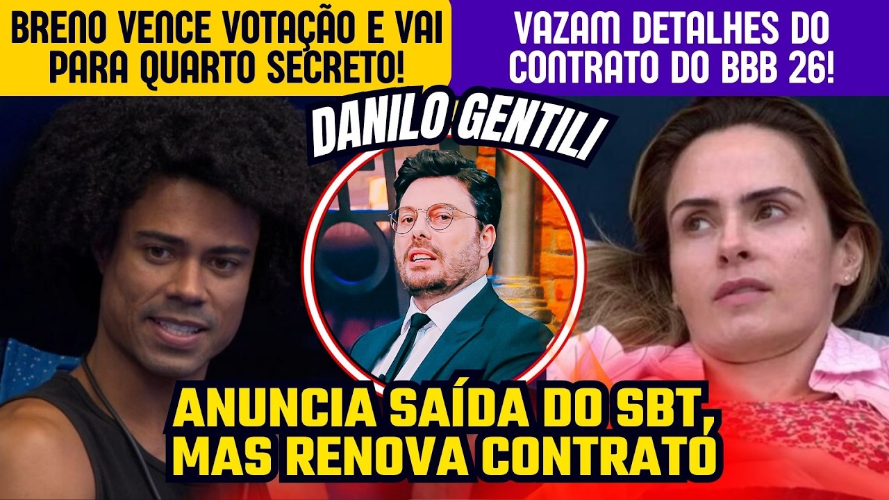 🔴 BBB: TUDO sobre o quarto secreto; Contrato de Ana Paula com a Globo vem à tona!