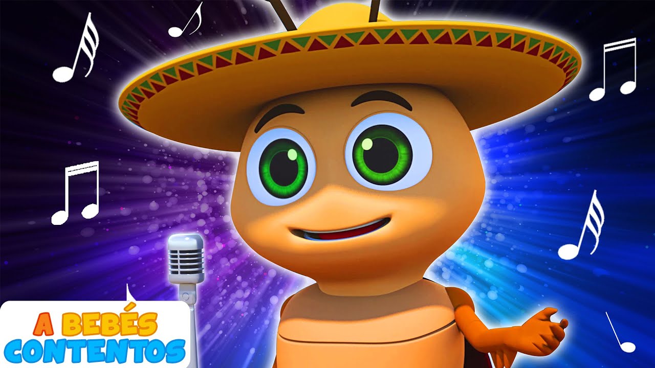 La Cucaracha | Canciones Infantiles | A Bebés Contentos