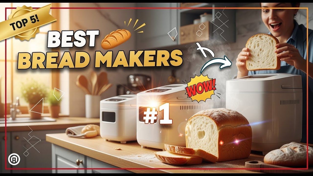 TOP 5 Best Bread Makers 2026 | Effortlessly Bake Delicious, Homemade Bread