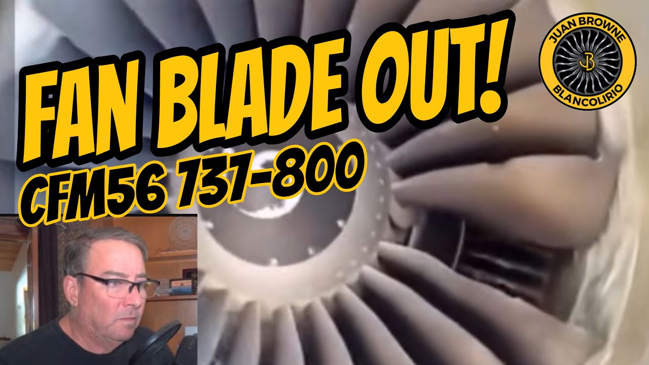 Отрыв лопатки вентилятора! CFM56 737-800 10 июля 2026