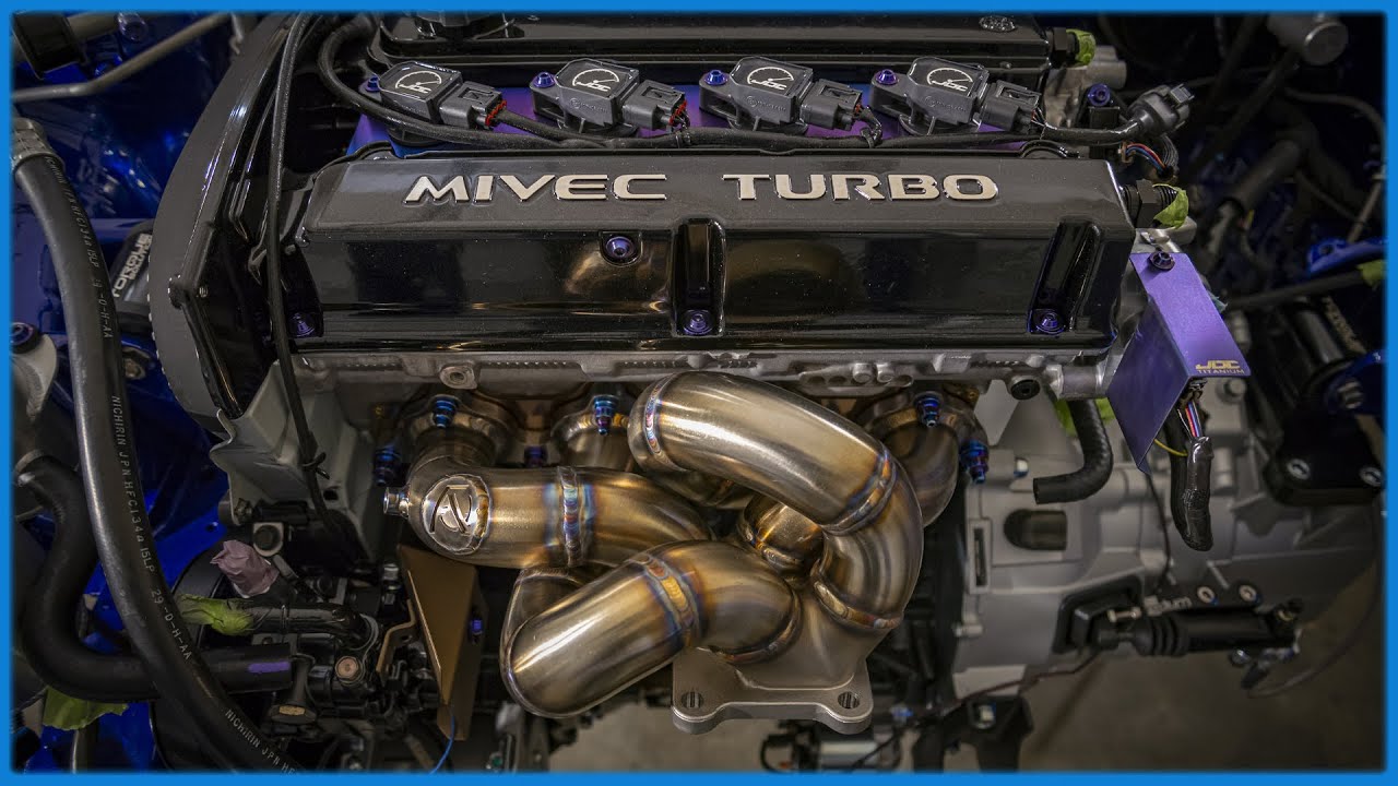 Installing An AMAZING Tubular Exhaust Manifold On The Evo 9 Build | + More Wiring