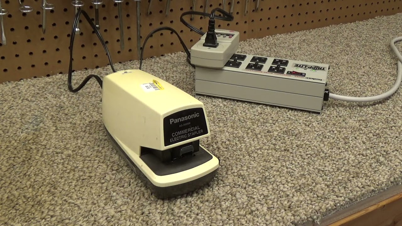 Panasonic AS-300NN Commercial Electric Stapler Outrage