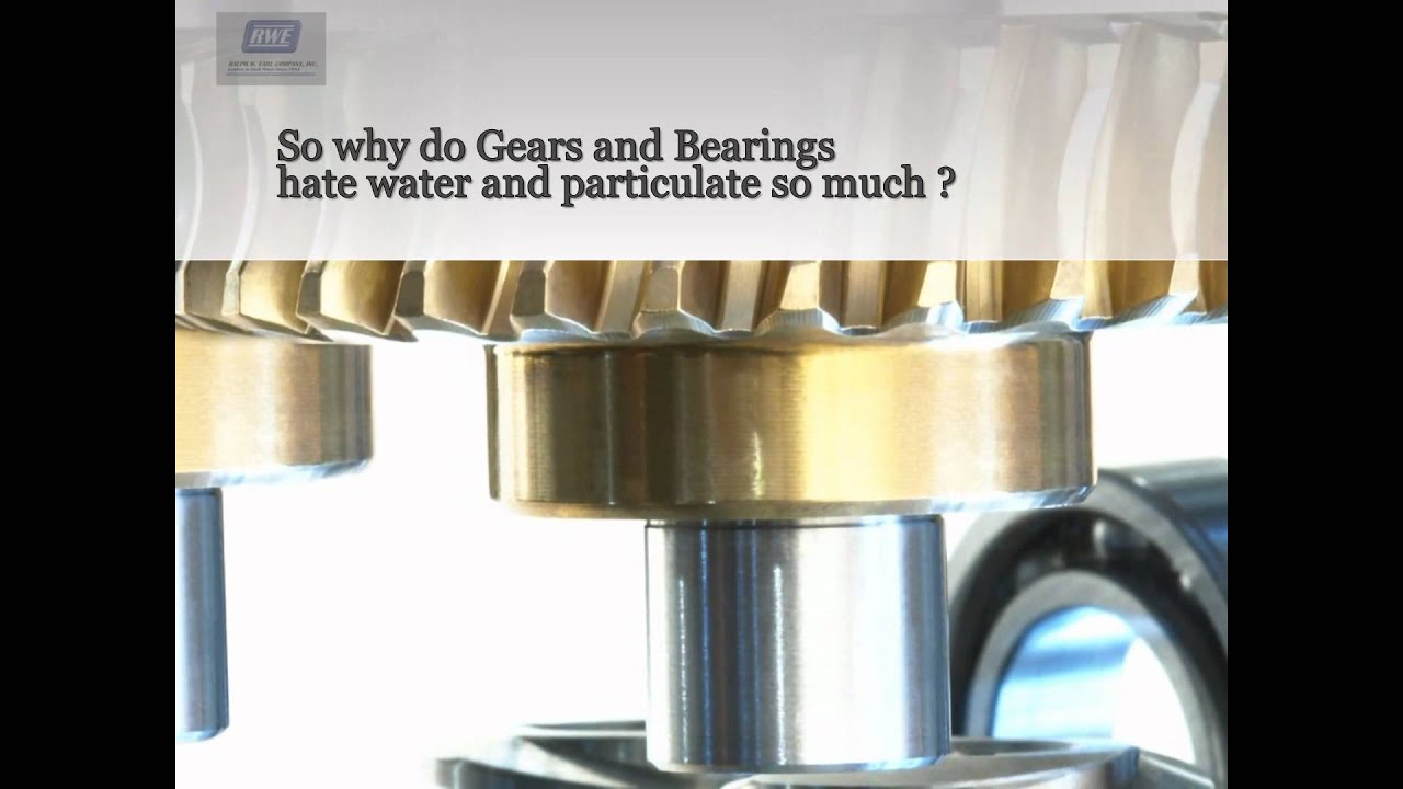 Water and Particulate Contamination in Lubrication Oil - What's All the Fuss About?