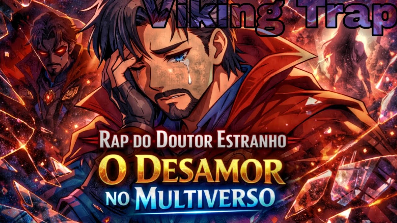 🎵 Rap do Doutor Estranho | Viking Trap | O DESAMOR NO MULTIVERSO 💔🎶
