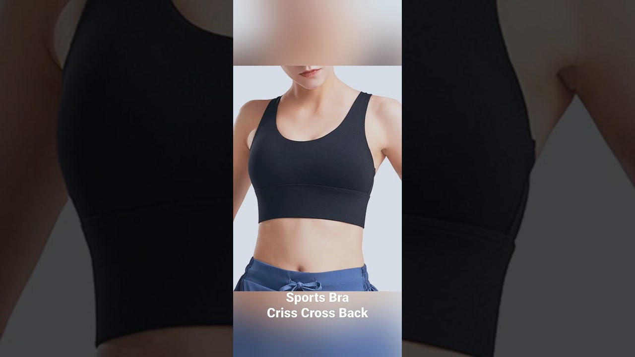 Sports Bra - Criss Cross Back - By The Divine Group