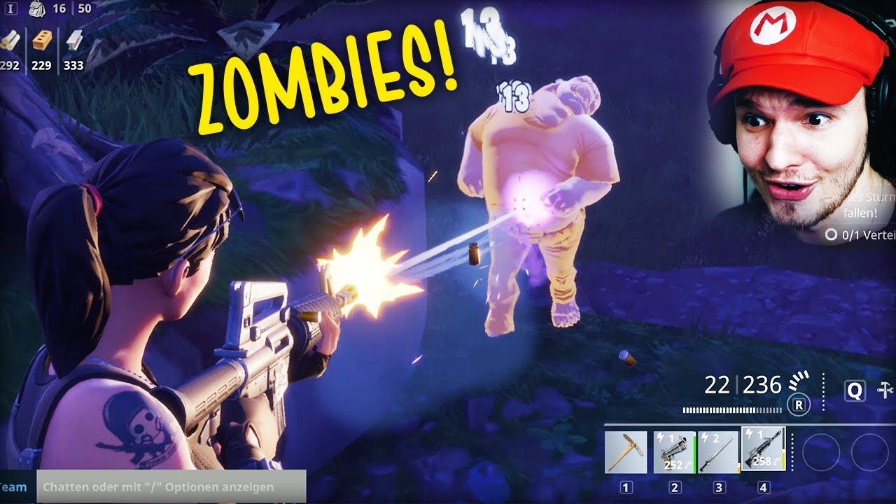 ZOMBIES KOMMEN AUF UNSERE ERDE.. verteidige sie oder STIRB !! | Fortnite