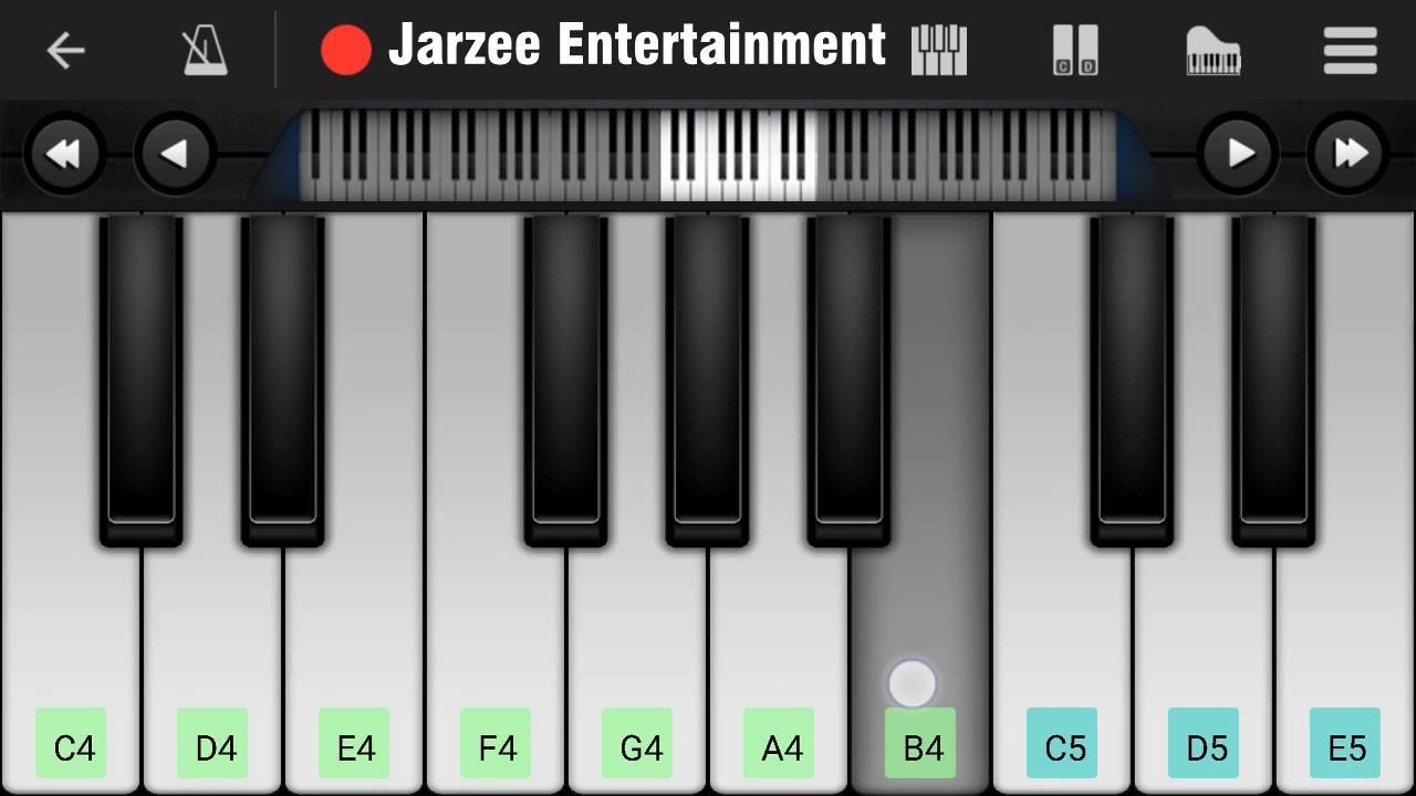 Raaz Aankhein Teri (Raaz Reboot), Arijit Singh - Easy Mobile Perfect Piano Tutorial