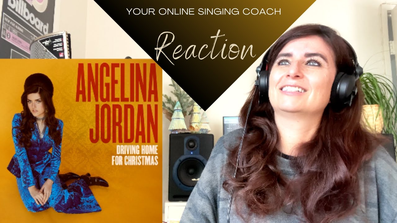 Angelina Jordan- Driving Home For Christmas - Vocal Coach Reaction & Analysis
