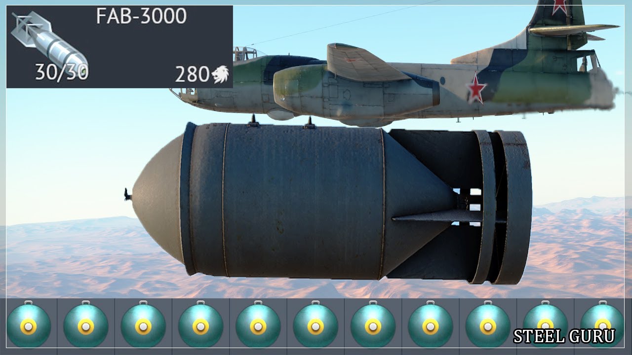 Dropping 3000KG HUGE BOMB 💣💣💣 INSANE BOMBING