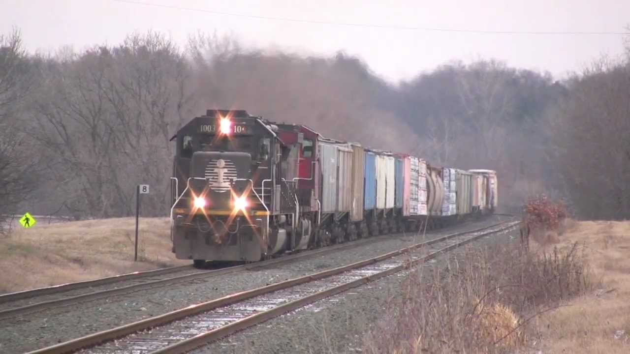 IC SD70 1003 Working Upgrade at Cardigan Jct