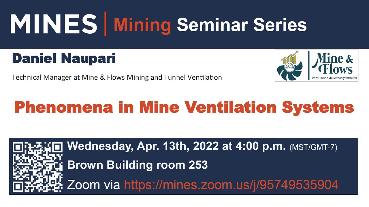Phenomena in Mine Ventilation Systems