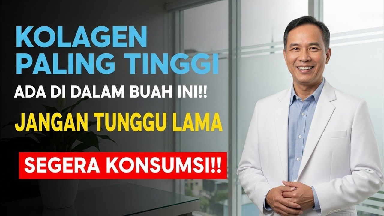 KOLAGEN PALING TINGGI ADA DI DALAM BUAH INI‼️8 Makanan Kaya Kolagen Ini Bikin Kaki Lansia Super Kuat