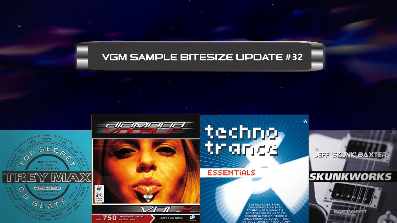 Videogame Music Sample Origins: Bitesize Update #32 / Sample Collection V2.50 Update