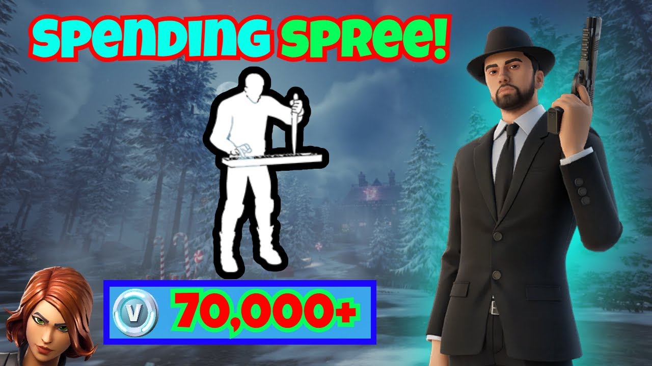 Spending 70,000+ V-Bucks in FORTNITE!!!!!! (Spending Spree #16)