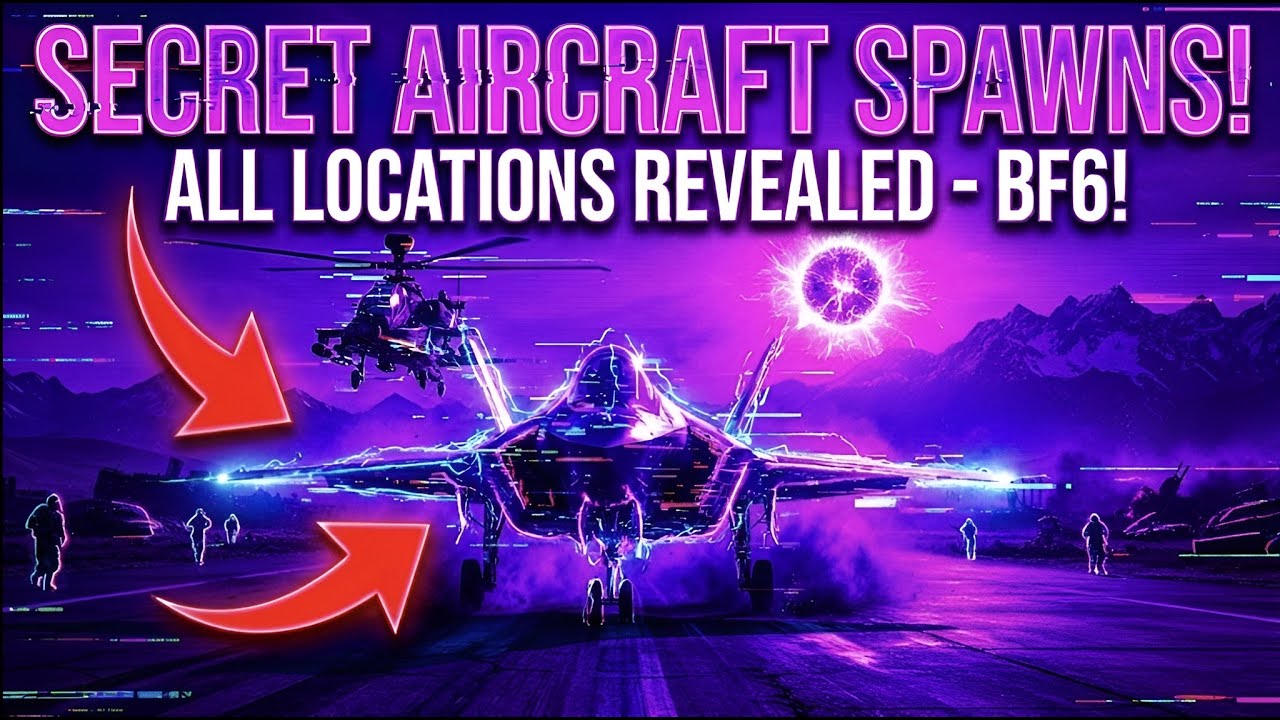 How to Always Get In Jets and Attack Helicopters First in Battlefield 6 (All Spawn Locations)