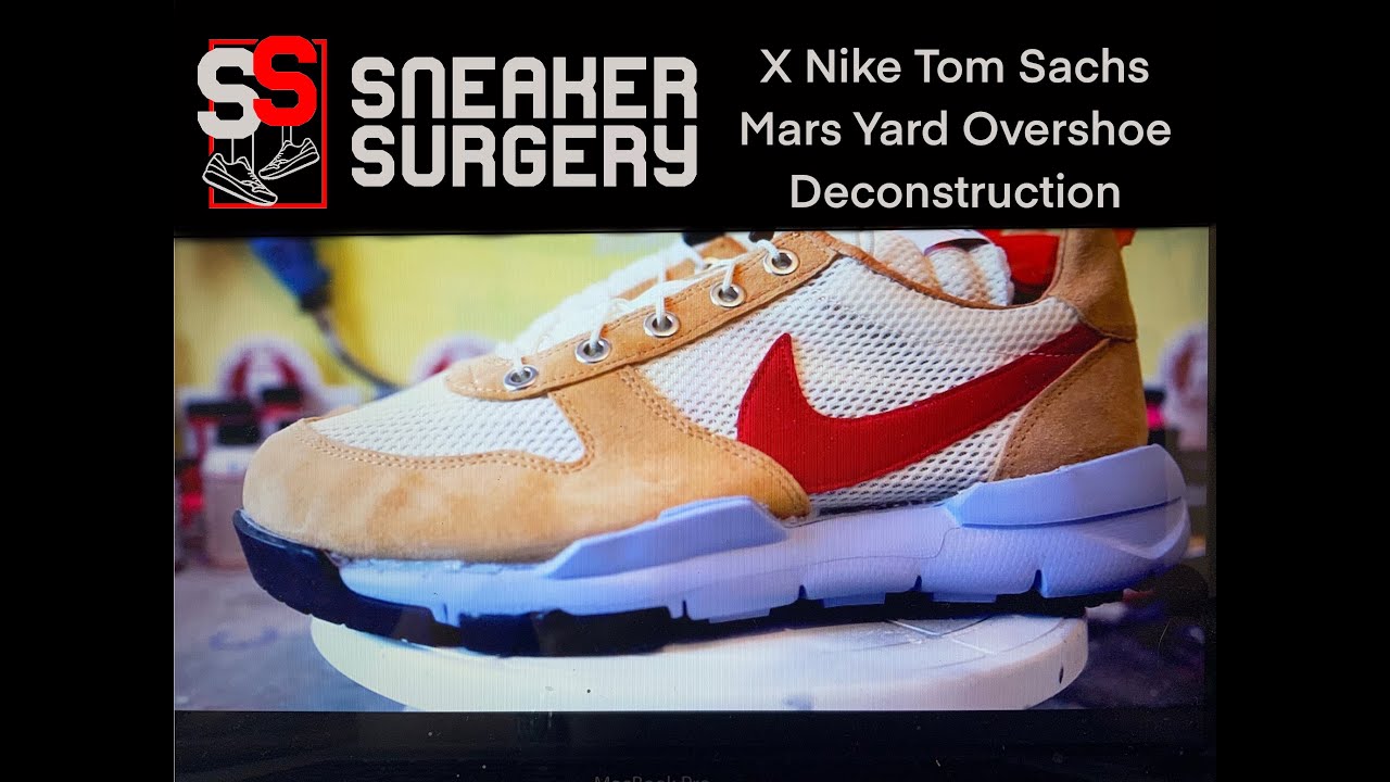 Sneaker Surgery - Tom Sachs Nike Mars Yard Overshoe Deconstruction