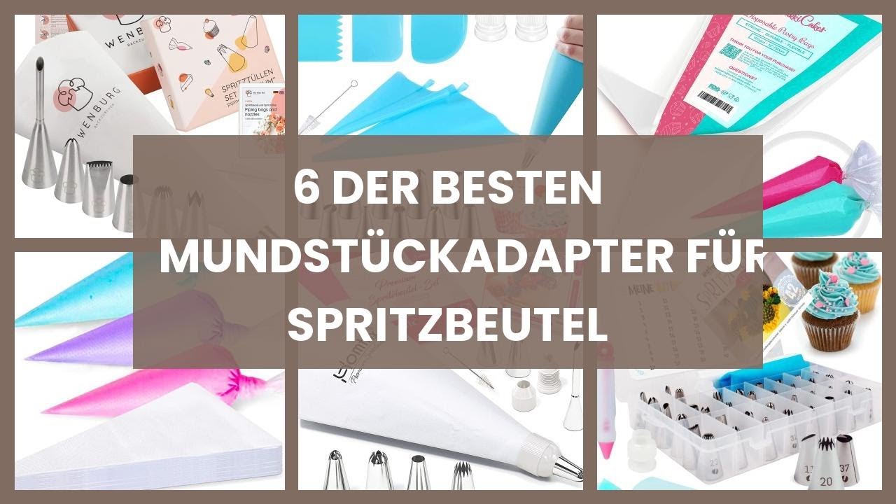 Mundst&uuml;ckadapter f&uuml;r Spritzbeutel: 6 der besten Mundst&uuml;ckadapter f&uuml;r Spritzbeutel