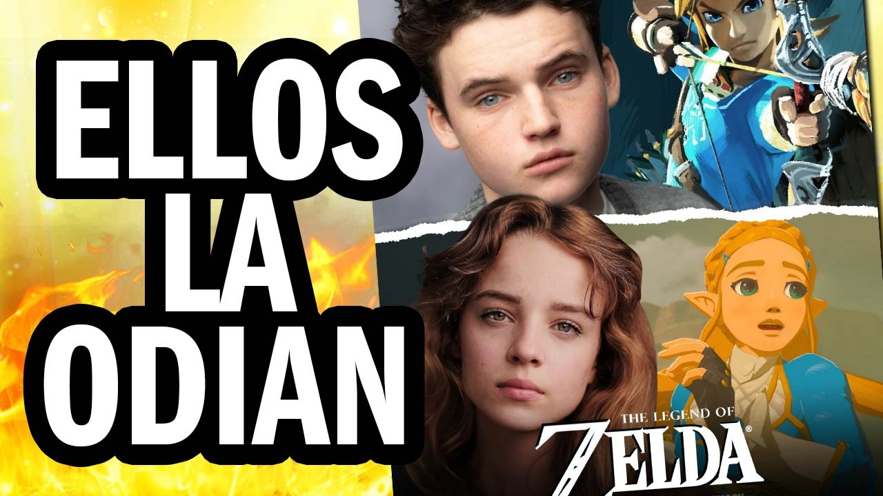 Que sea HOMBRE! COLAPSAN porque Nintendo “ARRUINO” el casting del liveaction de Zelda
