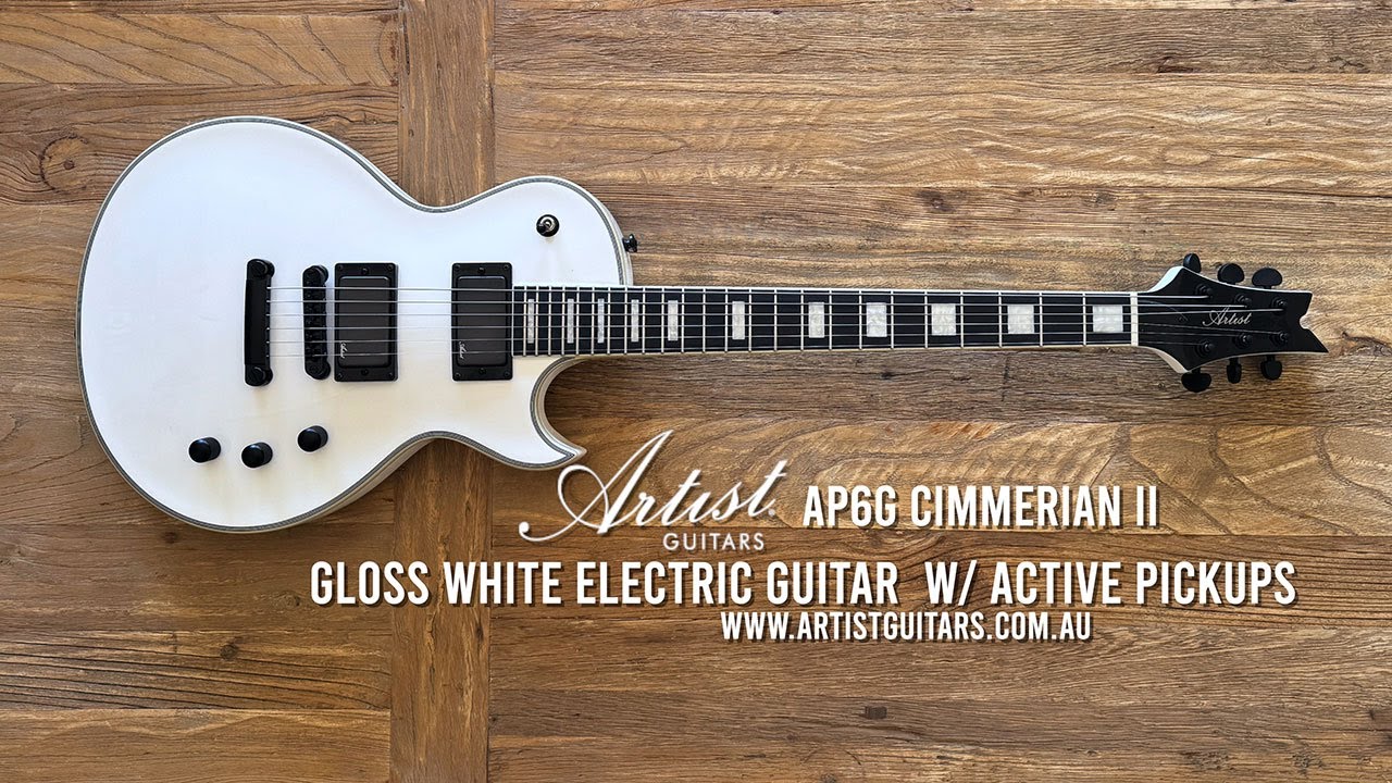 Artist Guitars: CIMMERIAN II w/Active Pickups