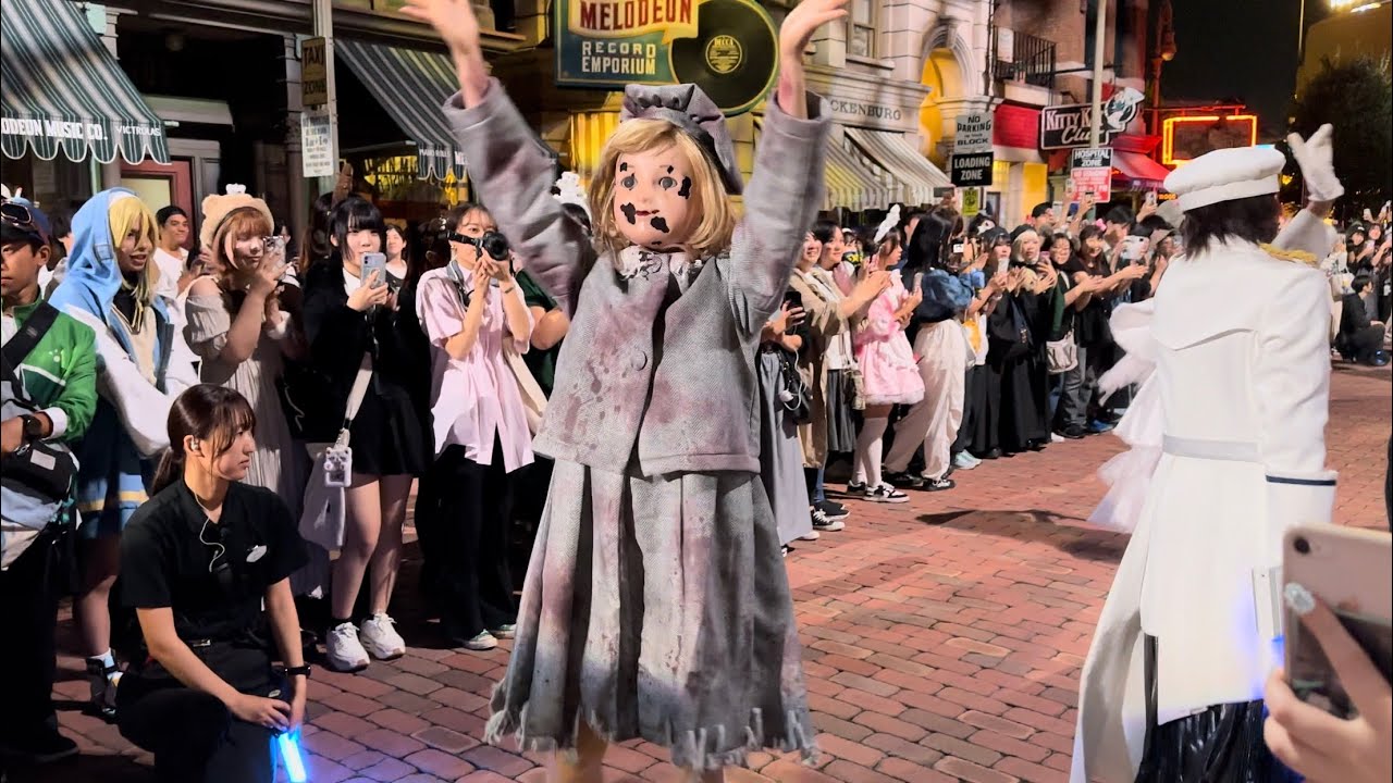 【USJホラー・ナイト2024】迷子の人形さん　はぐれポゼッスド　ゾンビ・デ・ダンス　Decadent Nightmares （デカダント・ナイトメアーズ）2024/9（4K HDR 60fps）