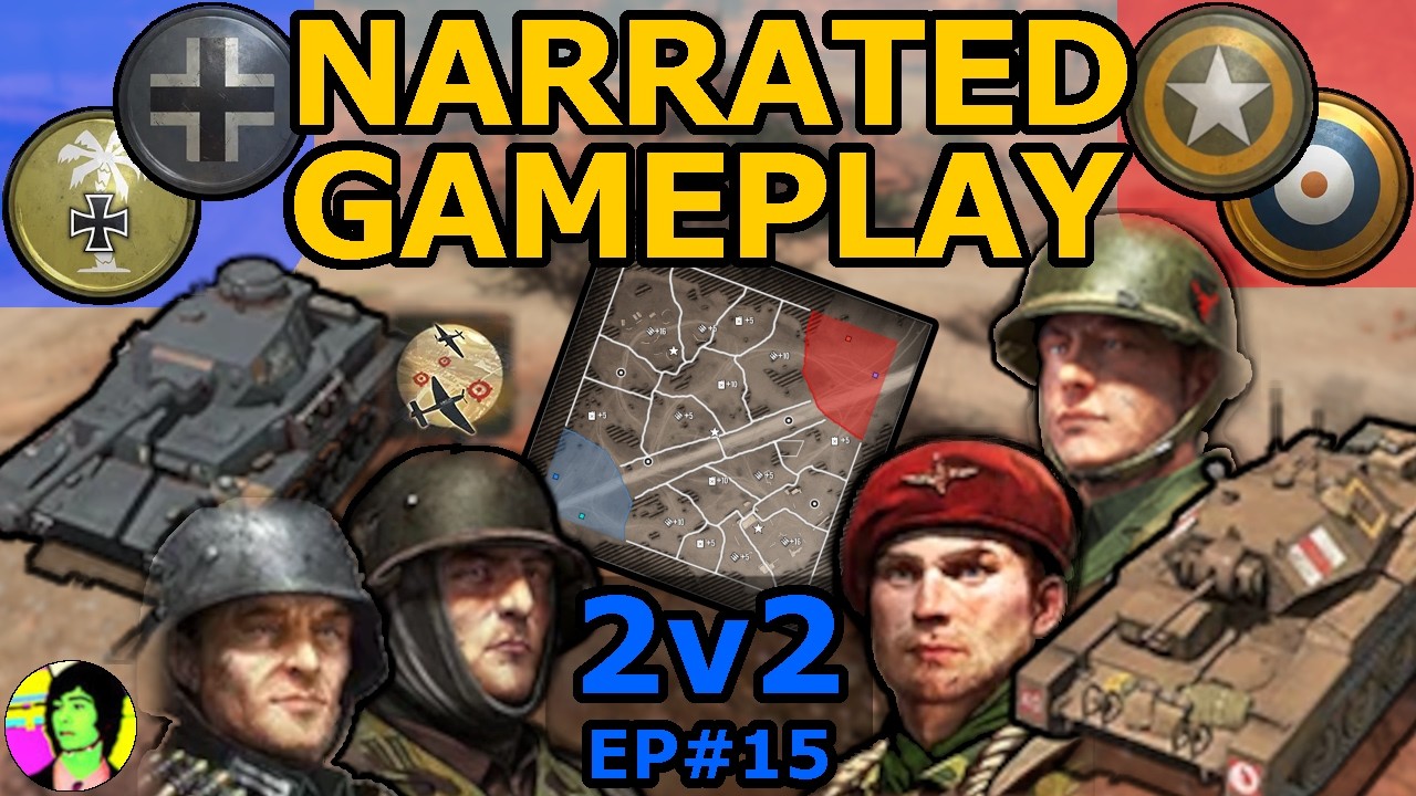 CoH3 | Faith in the counter attack | Narrated Gameplay 2v2 Wehrmacht | EP#15
