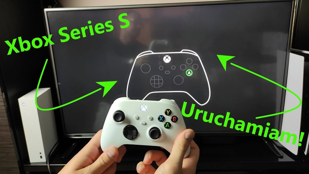 Xbox Series S - pierwsze uruchomienie 🎮