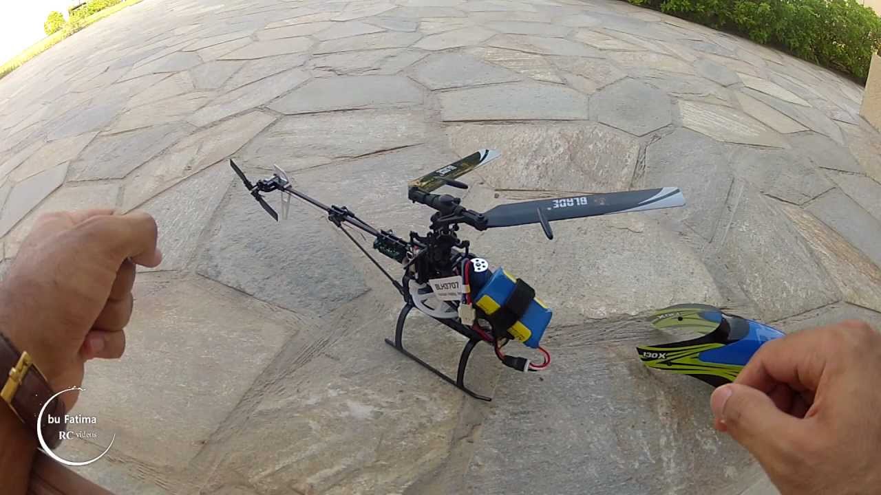 BLADE 130X RC 3D Helicopter - My First Outdoor Test