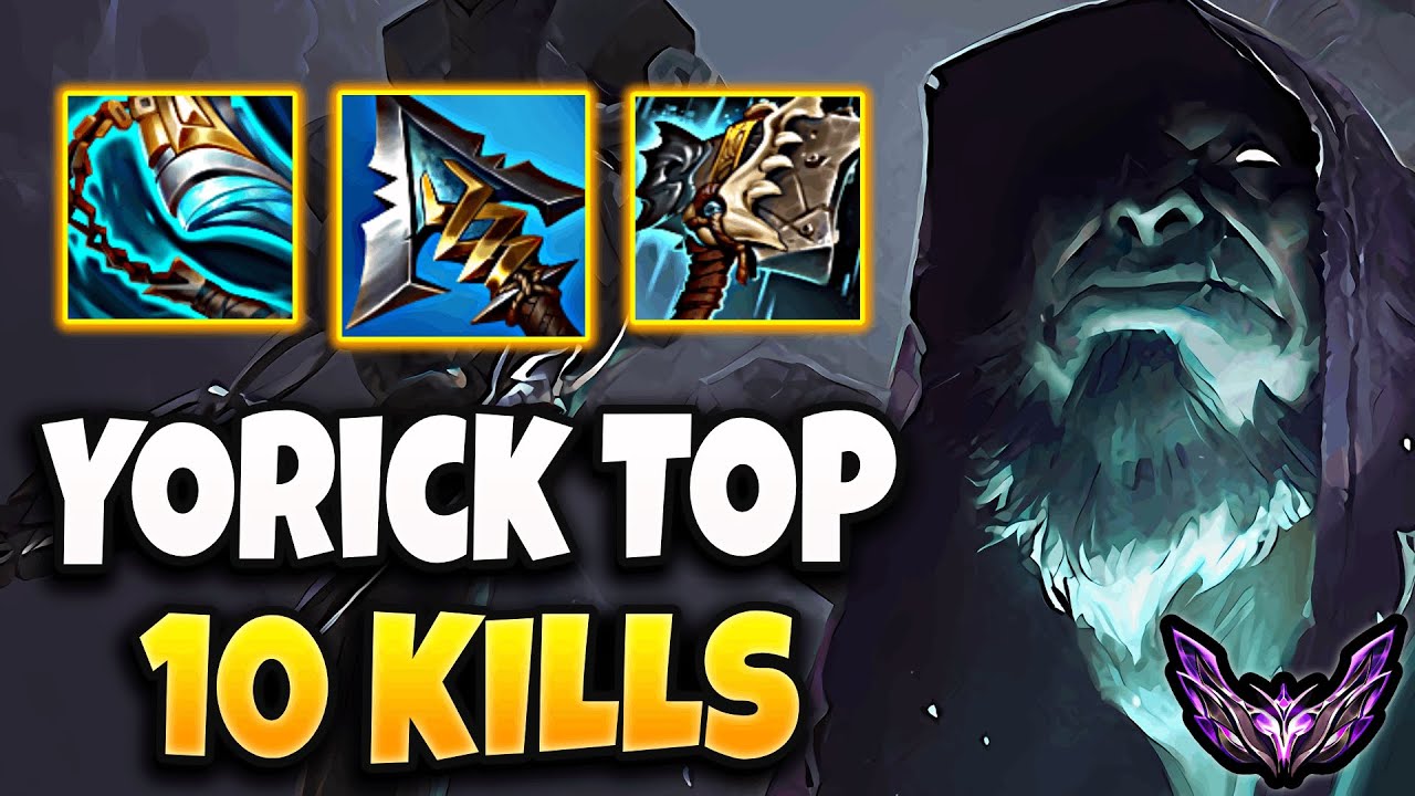 Yorick vs Jayce TOP [ 60% Win Rate ] Korea Master Patch 14.13 ✅