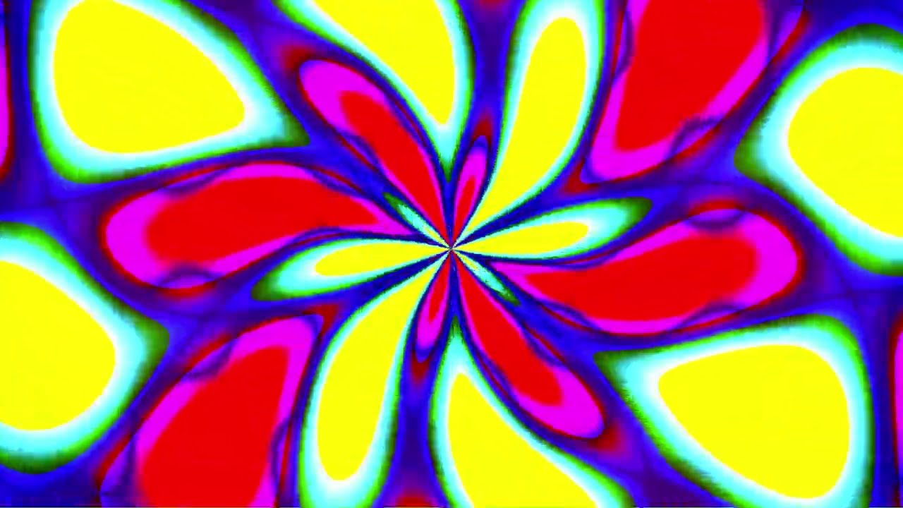 Trippy Psychedelic Swirl – Hypnotic Visual Background | Silent