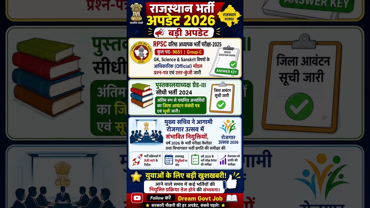 all govt jobs & education news today episode 018 #udeducationnews #govtjobs #examinfo